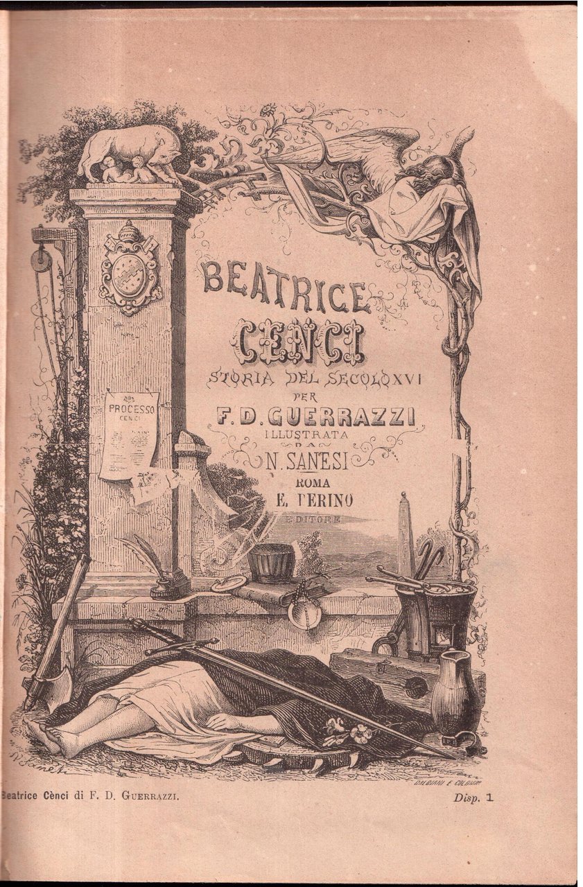 Beatrice Cenci- Storia del secolo XVI