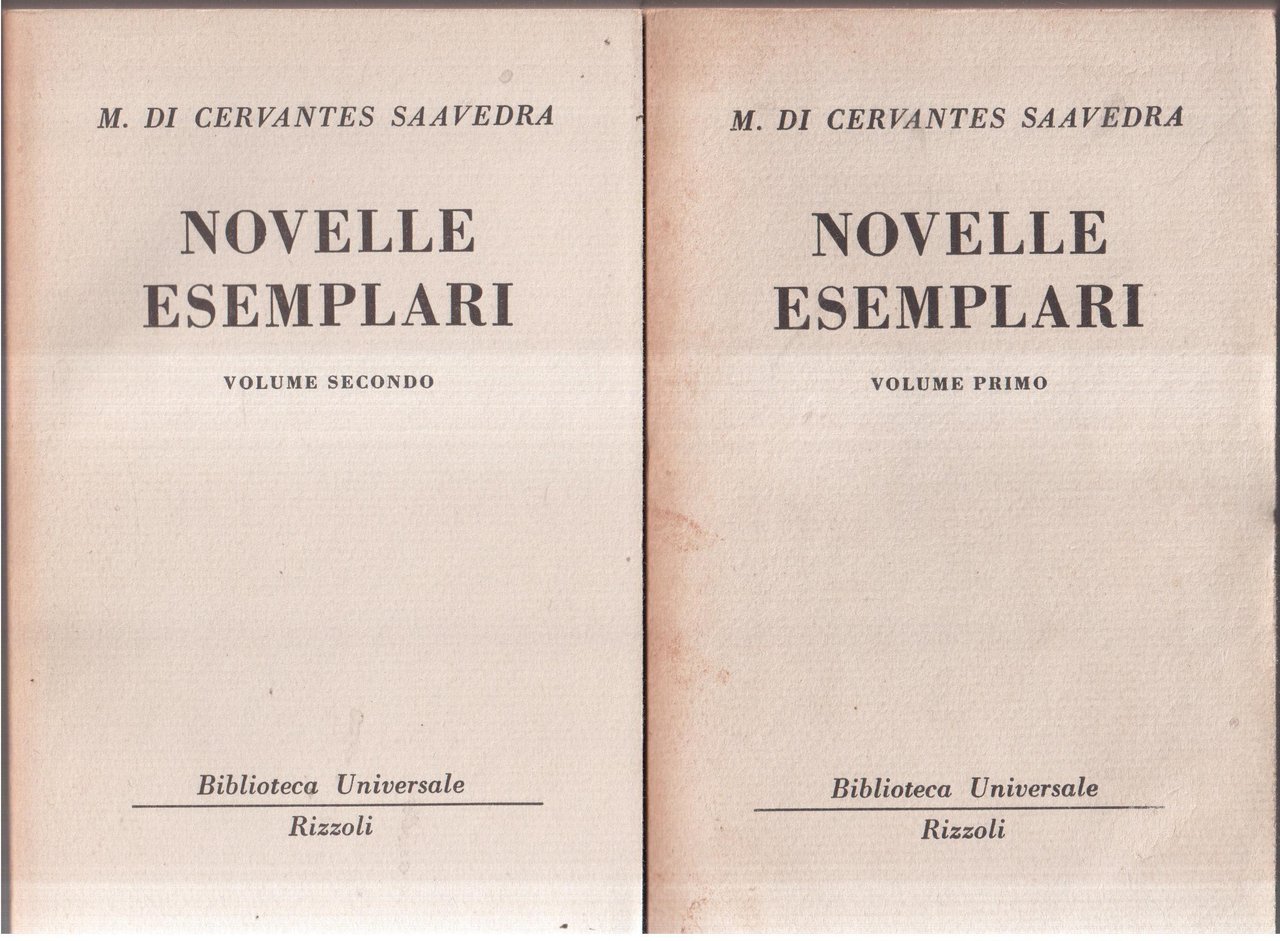 Cervantes- Novelle esemplari | Immagine principale