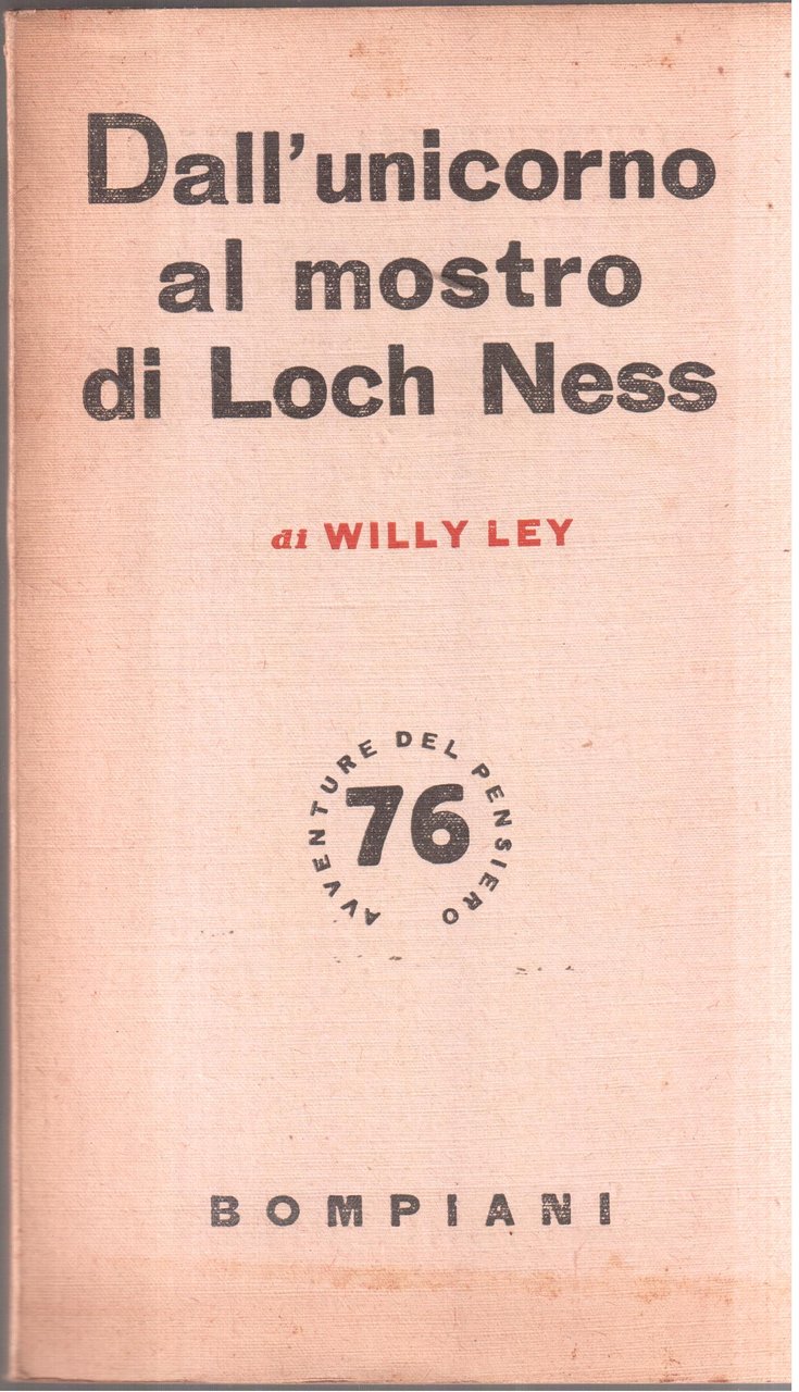 Dall'unicorno al mostro di Loch Ness