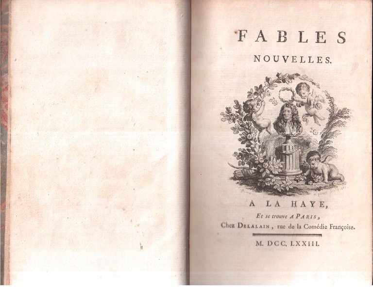 Fables nouvelles Tomo I° ( Libri primo e secondo )