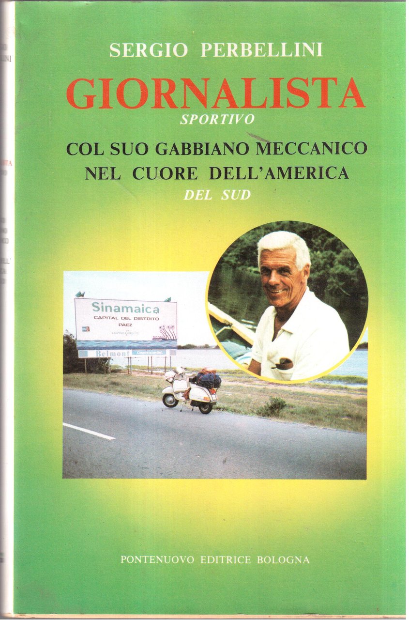 Giornalista sportivo col suo gabbiano nel cuore dell'America del Sud