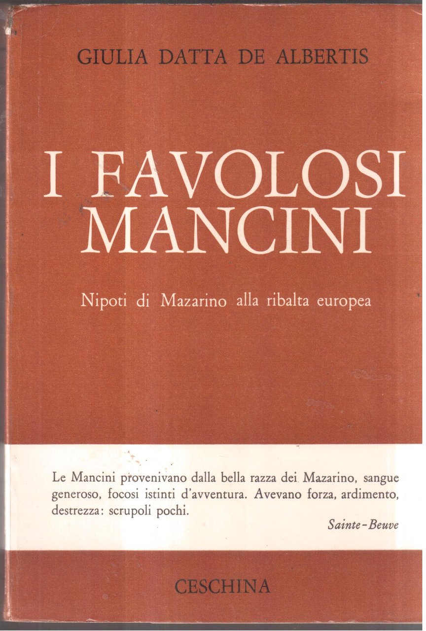 I favolosi Mancini Nipoti di Mazarino alla ribalta europea | Immagine principale
