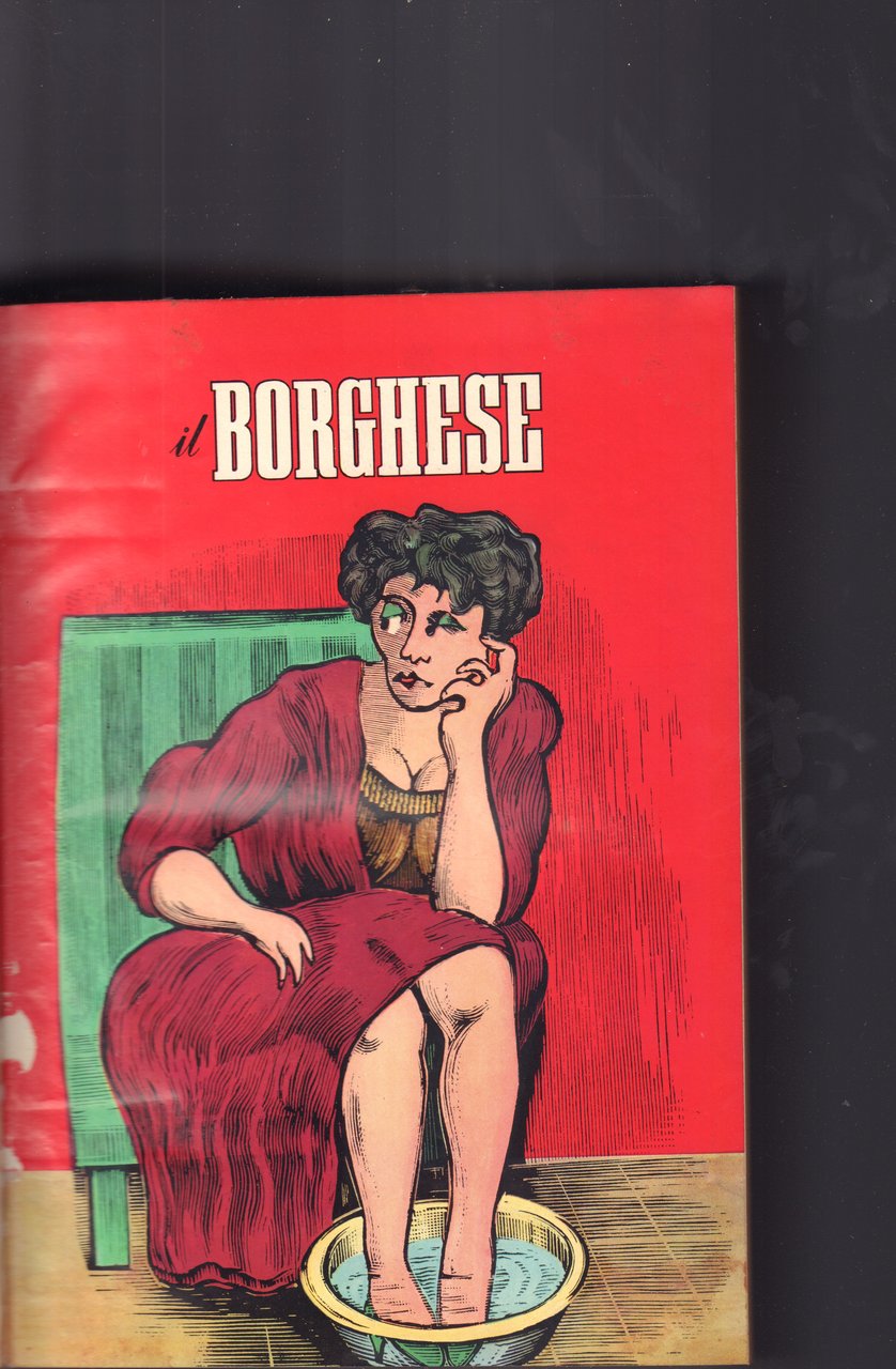 Il Borghese-Settimanale- Annata completa 1960- Rilegati in 2 volumi