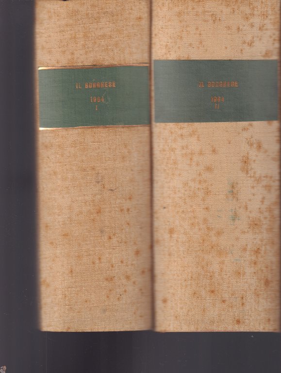 Il Borghese-Settimanale- Annata completa 1964- Rilegati in 2 volumi