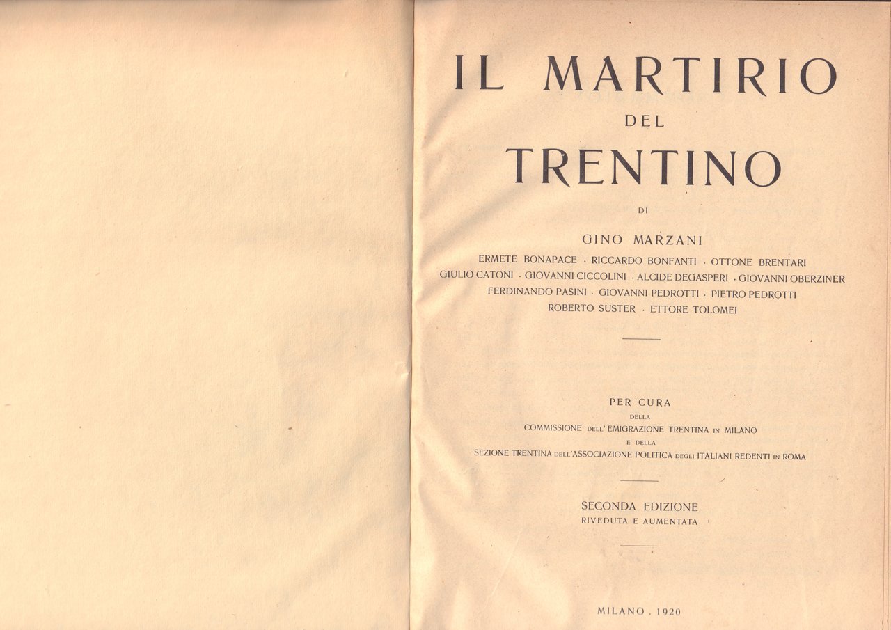 Il martirio del Trentino | Immagine principale