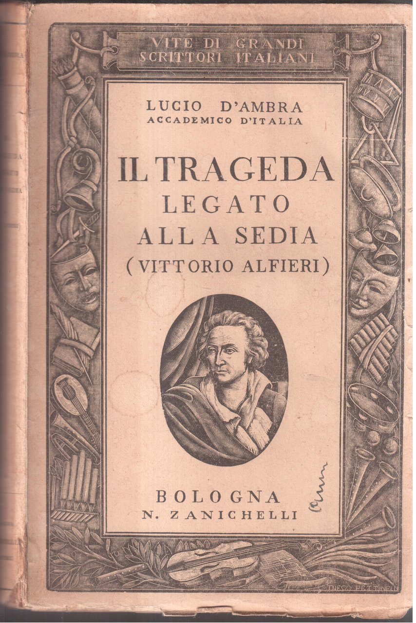 Il trageda legato alla sedia ( Vittorio Alfieri ) | Immagine principale