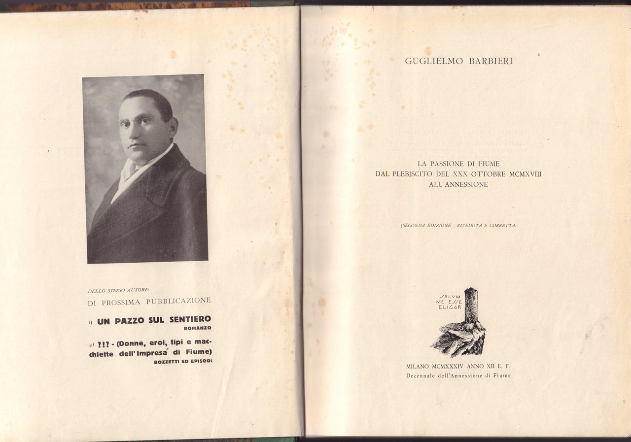 L'album dell'Olocausta-La passione di Fiume dal plebiscito del 30 ottobre …