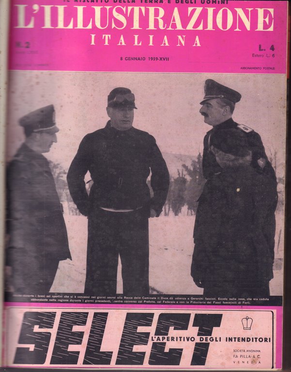 l'illustrazione italiana- primo semestre 1939