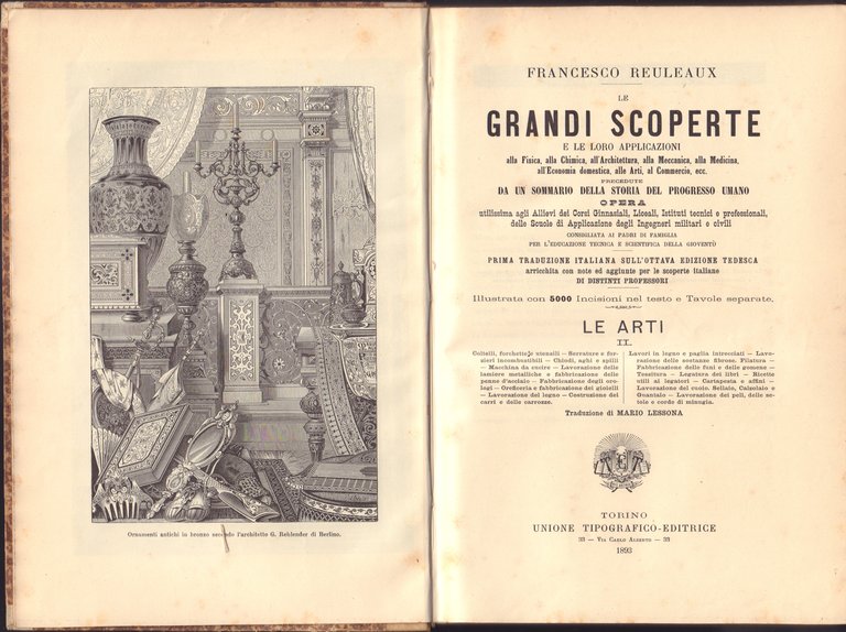 Le grandi scoperte- Le Arti- 2 volumi ( rif. 27134 …