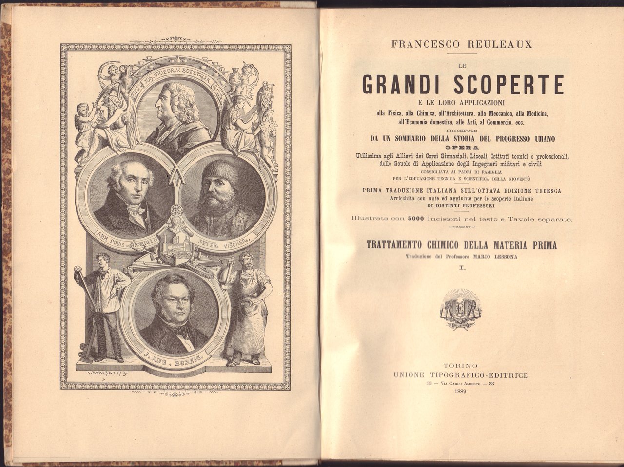 Le grandi scoperte e le loro applicazioni-Trattamento chimico della materia …