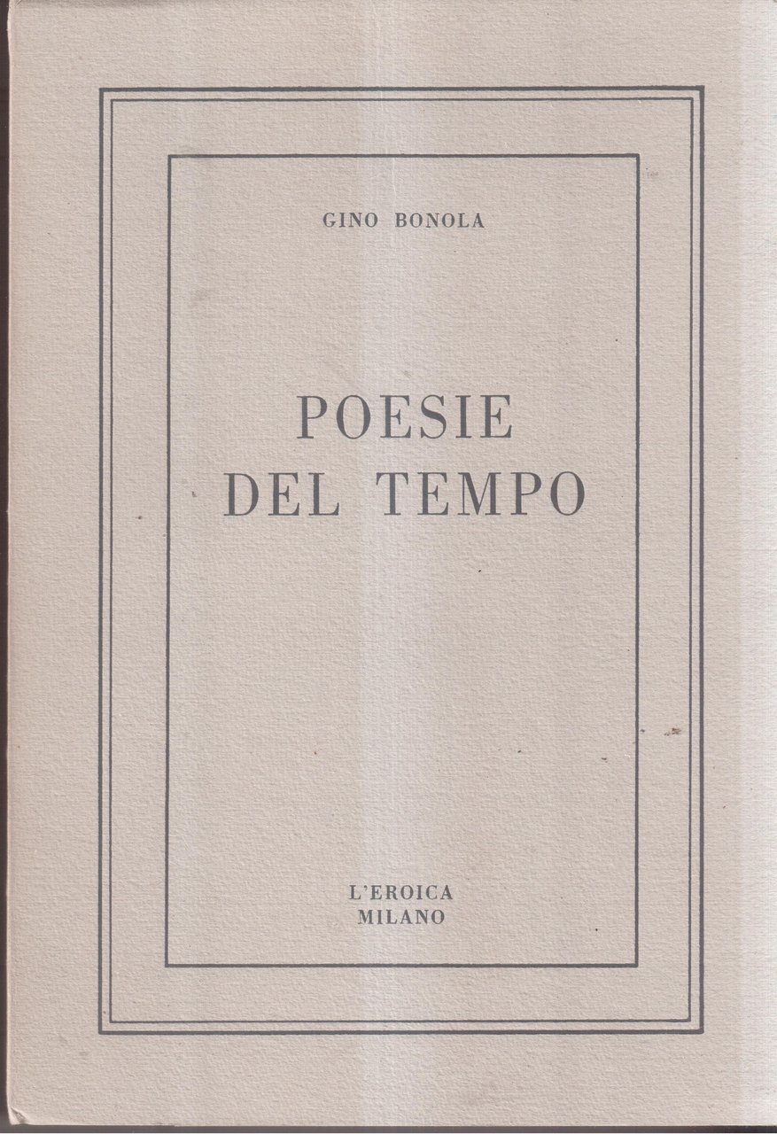 poesie del tempo