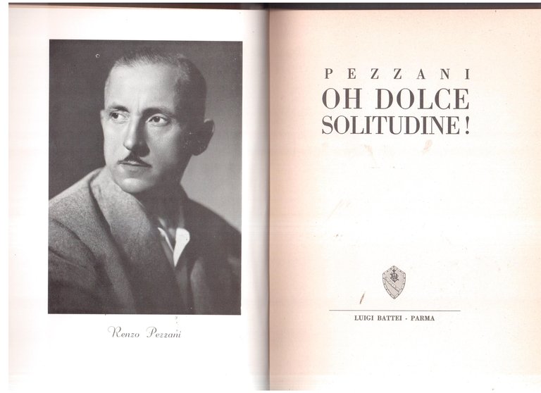 Renzo Pezzani- Oh dolce solitudine- Poesie
