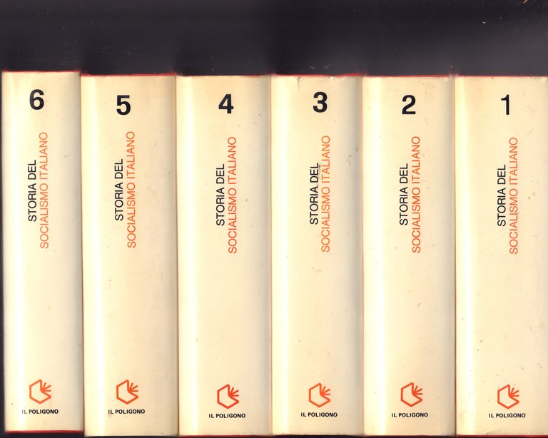 Storia del socialismo italiano- 6 volumi ( rif. 26535 )