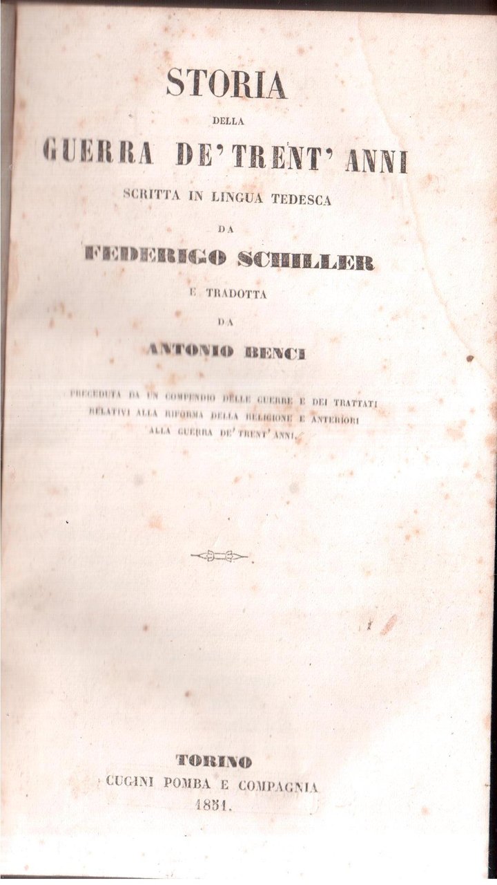 Storia della guerra dei trent'anni