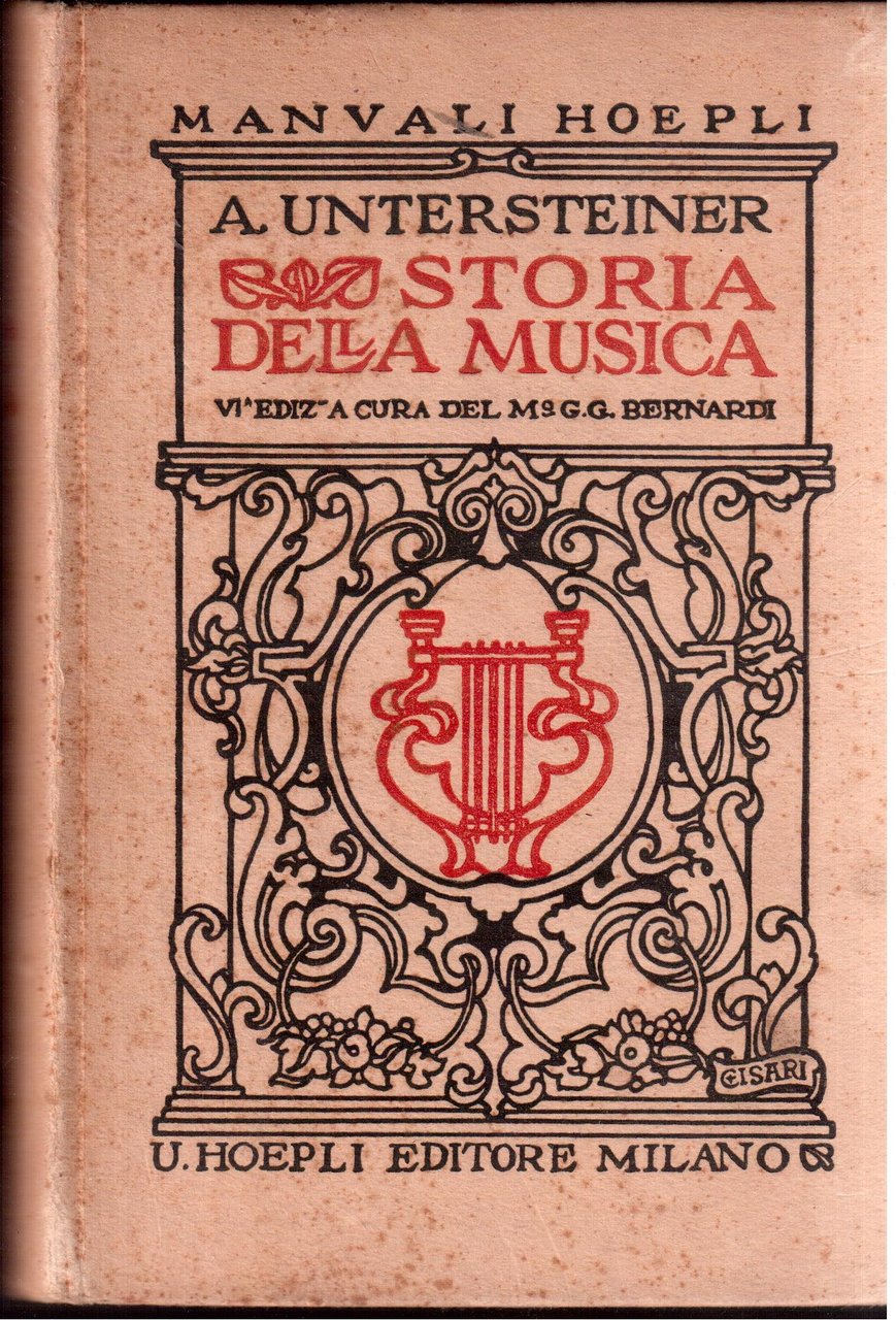 Storia della musica- Manuali Hoepli- Sesta edizione