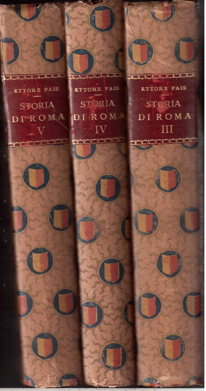 Storia di Roma- Vol. III-IV-V