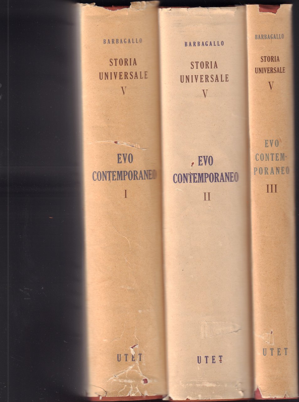 Storia Universale- Evo Contemporaneo- 3 volumi