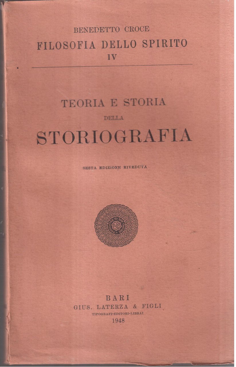 Teoria e storia della storiografia quarta edizione