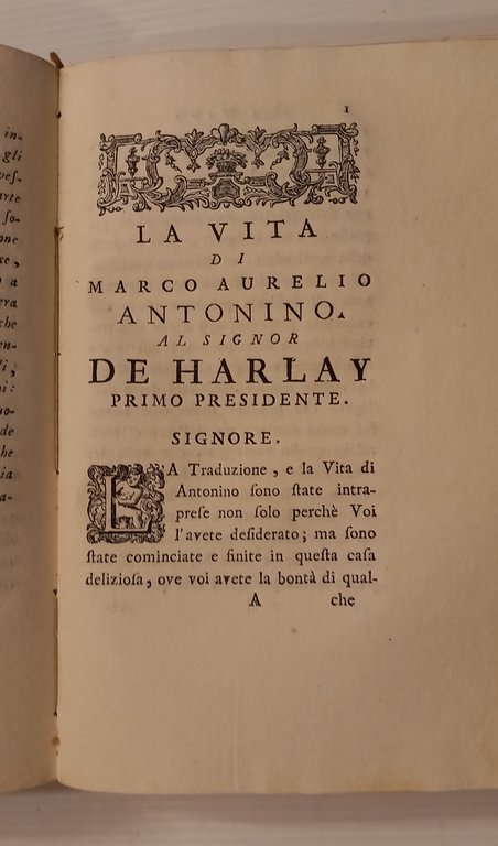 RIFLESSIONI MORALI DELL'IMPERATORE M. AUR. ANTONINO CON LE OSSERVAZIONI DI …