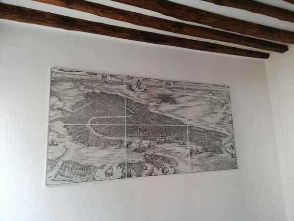 Pianta prospettica di Venezia del 1500 disegnata da Jacopo de' …