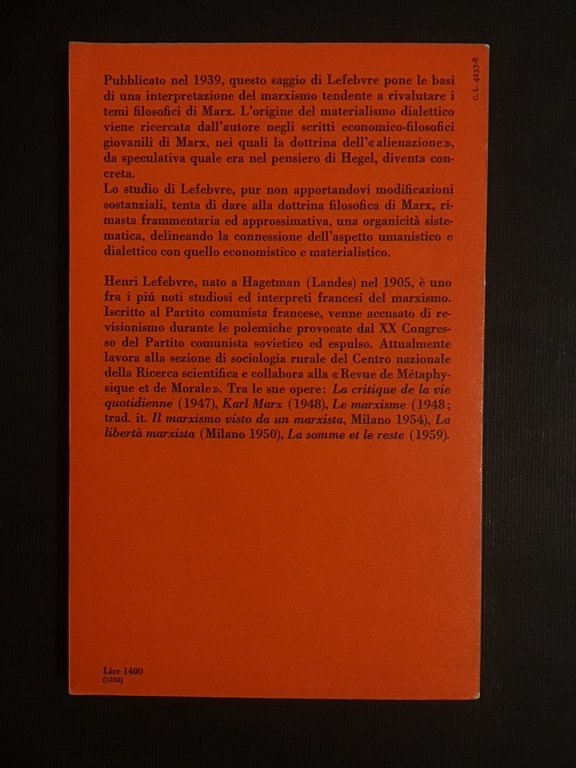 IL MATERIALISMO DIALETTICO