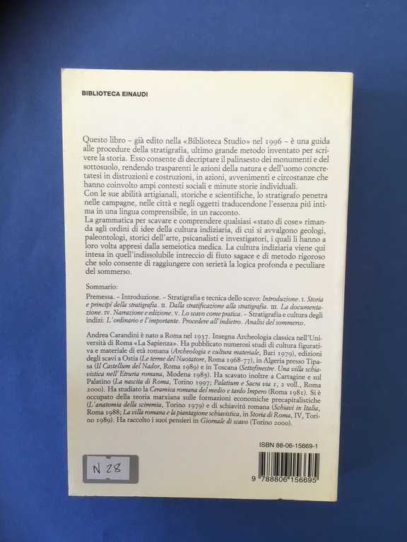 STORIE DALLA TERRA. MANUALE DI SCAVO ARCHEOLOGICO