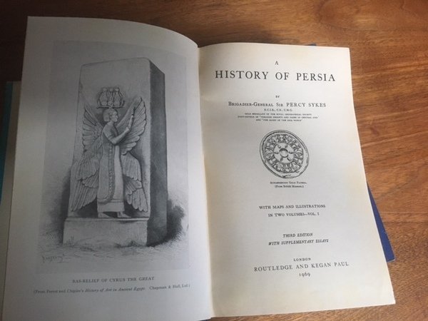 History of Persia with Maps and Illustrations, in Two Volumes, …