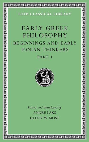 Early Greek Philosophy 2: Beginnings and Early Ionian Thinkers Part …