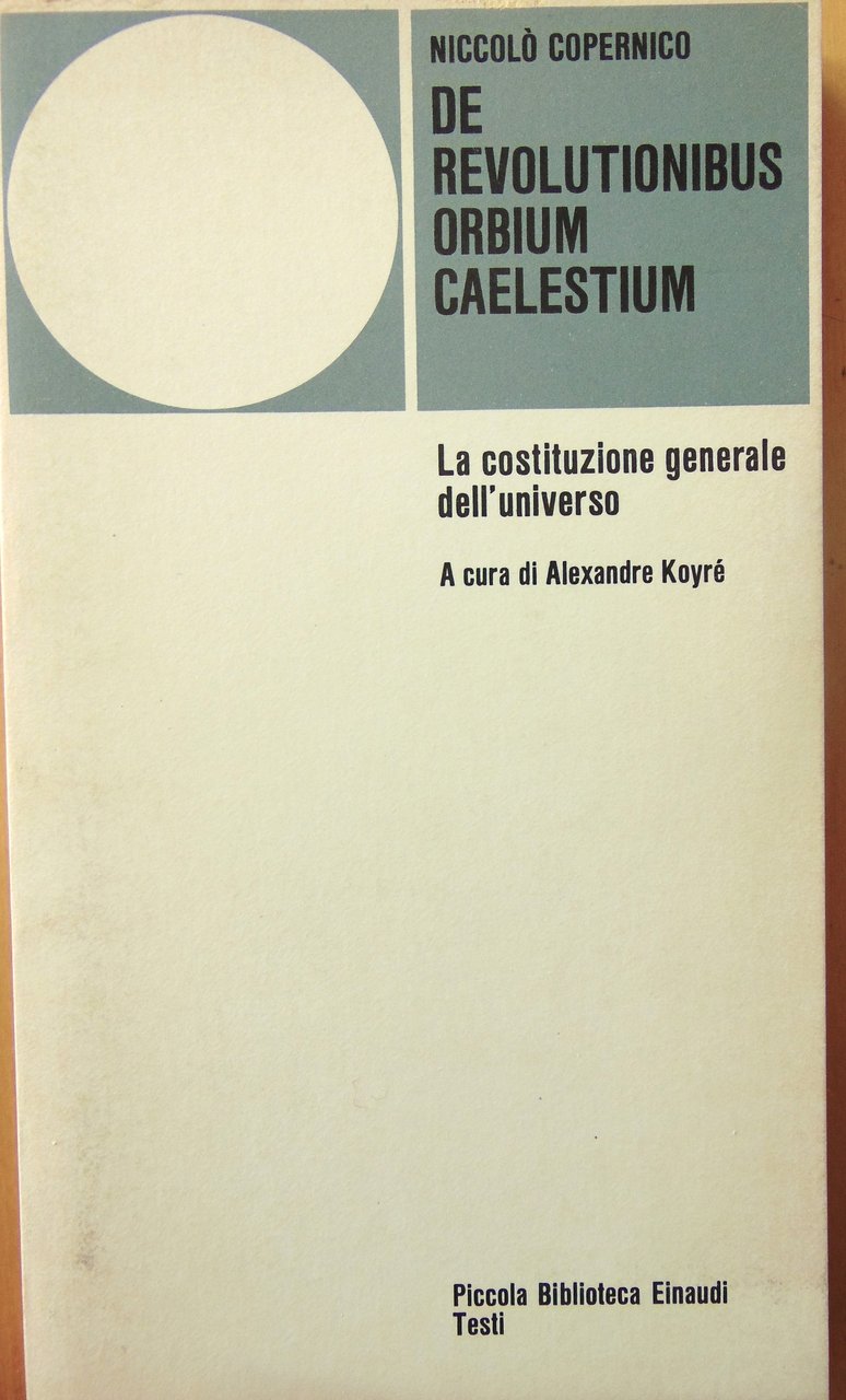 De Revolutionibus Orbium Caelestium