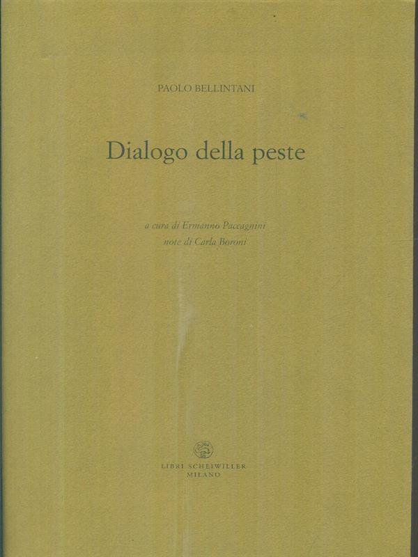 Dialogo Della Peste