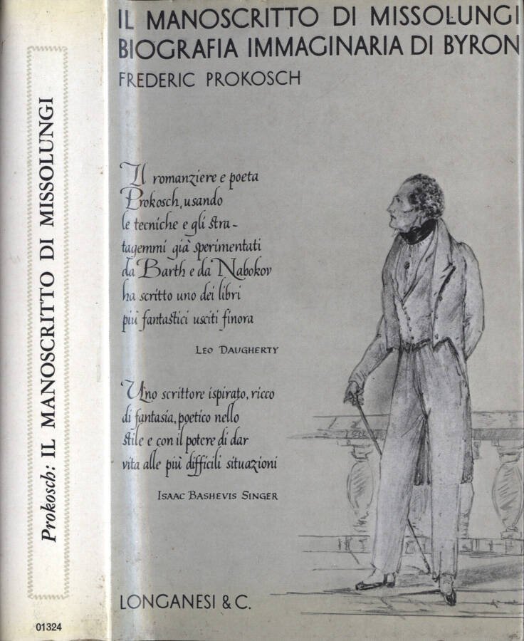 Il manoscritto di Missolungi Biografia immaginaria di Byron