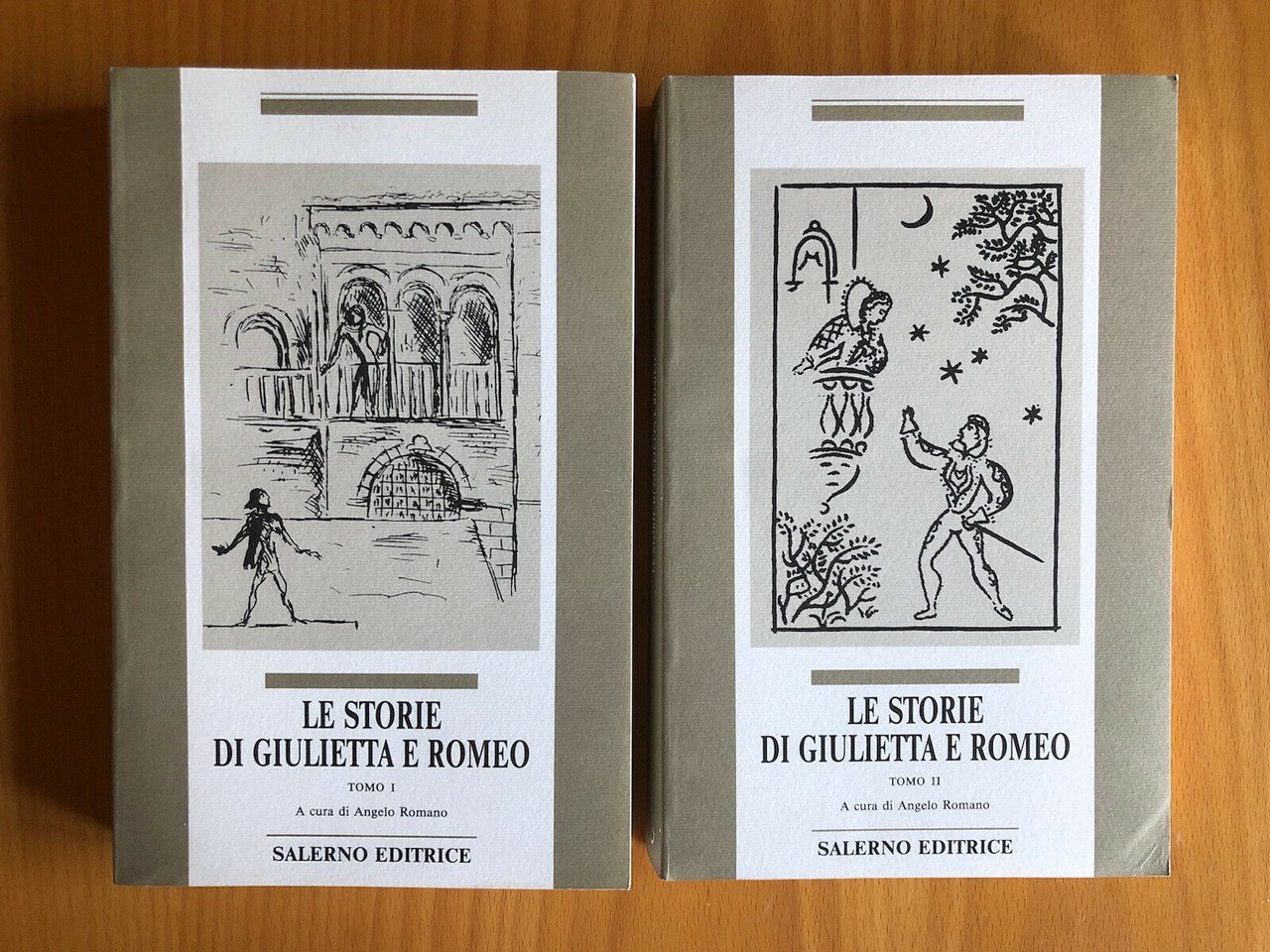 Le storie di Giulietta e Romeo, Tomo I e II