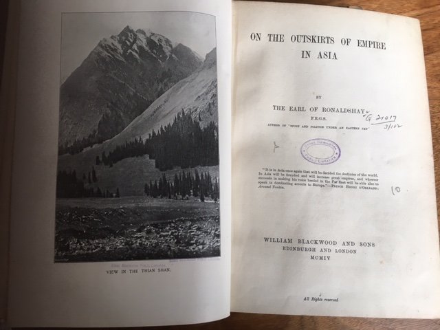 On the Outskirts of Empire in Asia