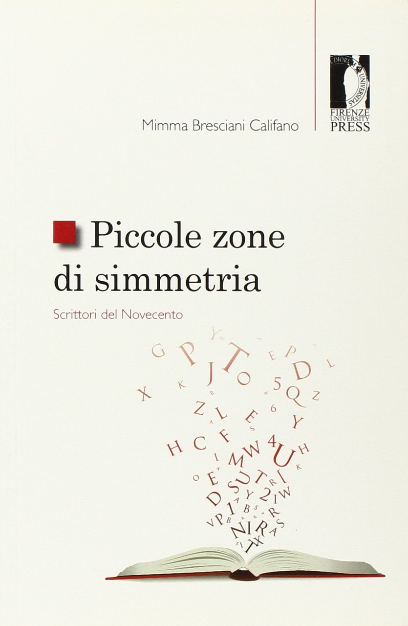 Piccole zone di simmetria. Scrittori del Novecento