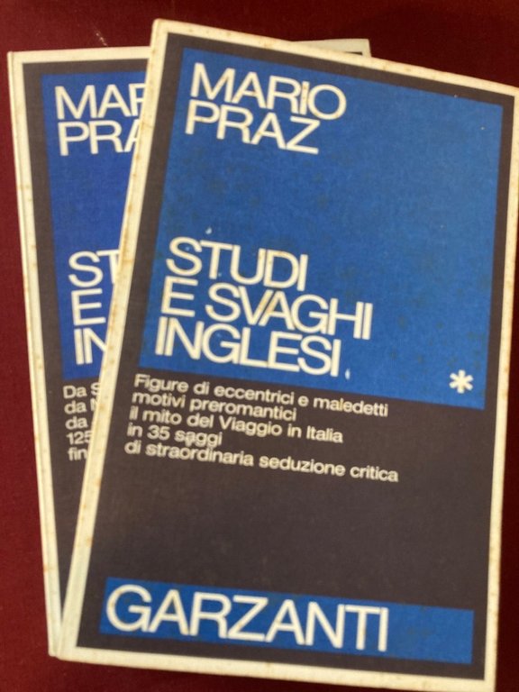 Studi e Svaghi Inglesi, 2 Volumi