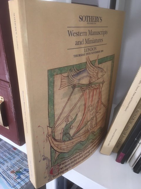 Western Manuscripts and Miniatures, Sale 29 November 1990