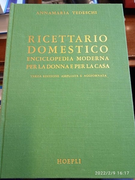 Ricettario domestico