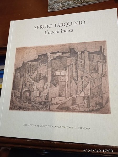 Sergio Tarquinio. L'opera incisa