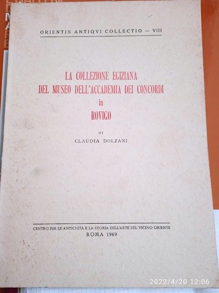 La collezione egizia del museo dell'Accademia dei Concordi in Rovigo