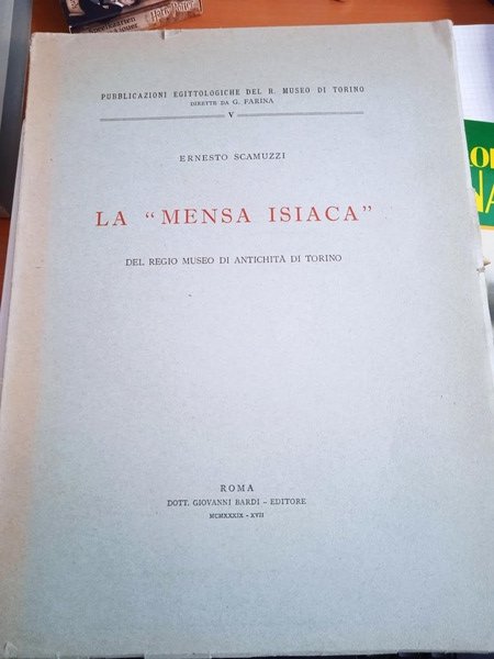 La mensa isiaca del regio museo di antichità di Torino