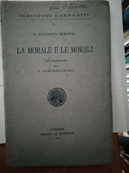 La morale e le morali