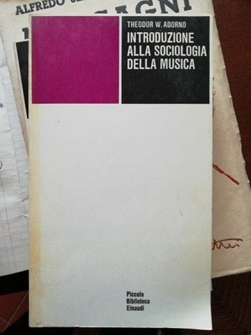 Introduzione alla sociologia della musica