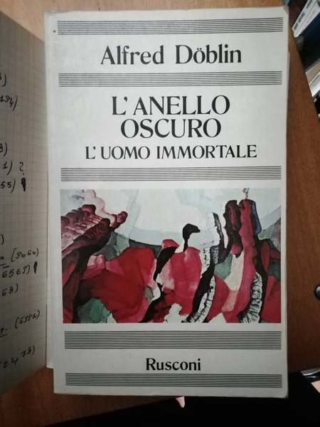 L'anello oscuro l'uomo immortale