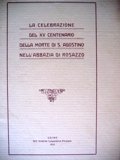 La celebrazione del XV centenario della morte di S. Agostino …