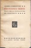 Francesco Berni poeta della scapgliatura del Rinascimento