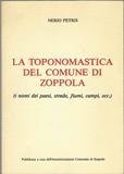 La toponomastica del comune di Zoppola