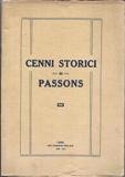 Cenni storici di Passons