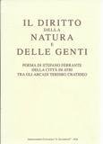 Il diritto della natura e delle genti