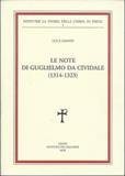 Le note di Guglielmo da Cividale (1314-1323)