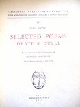 Selected poems death's duell